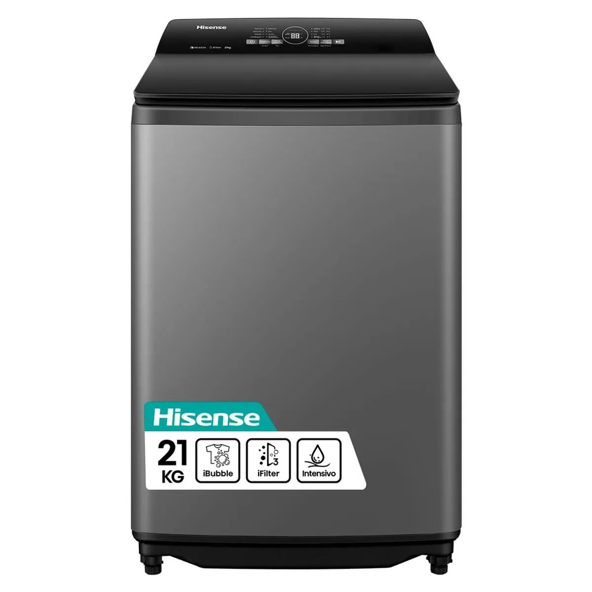 Lavadora de Carga Superior 21 Kg WT3I2123UT Hisense outlet