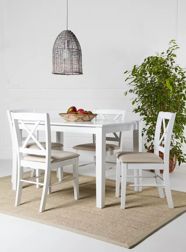Juego Comedor Solange 4 Sillas outlet