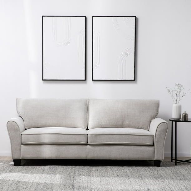 Sofá 3 Cuerpos Charlotte Gris outlet