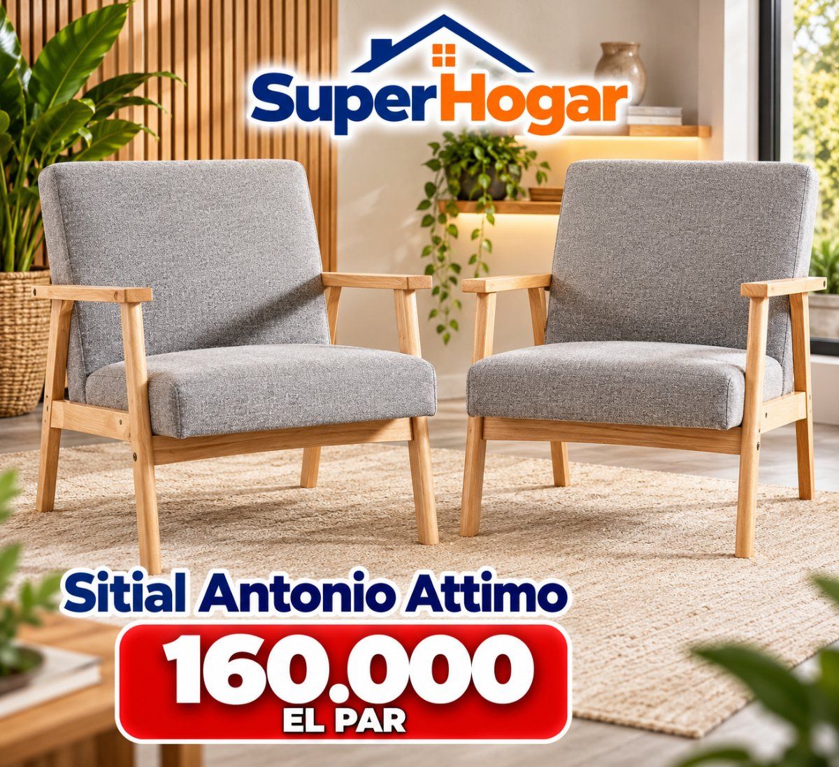 Sofá Sitial Antonio Attimo Par outlet