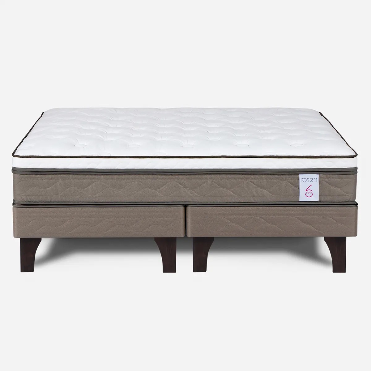 Cama Europea Style 6 1 80X2 00 Base Dividida outlet