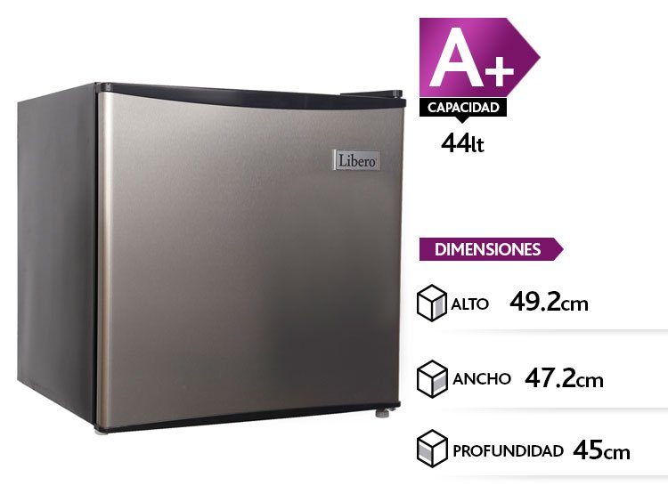 Libero Frigobar LFB50I 44 Litros Inox outlet