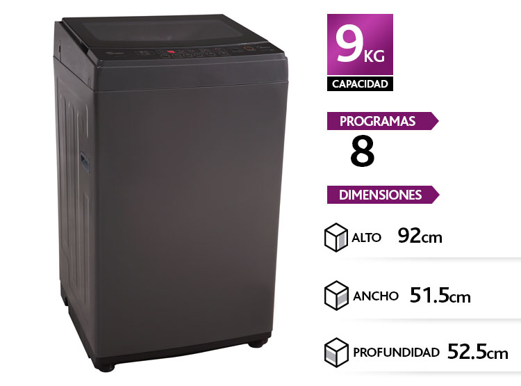 Lavadora Midea Carga Superior MLS090GE04 outlet