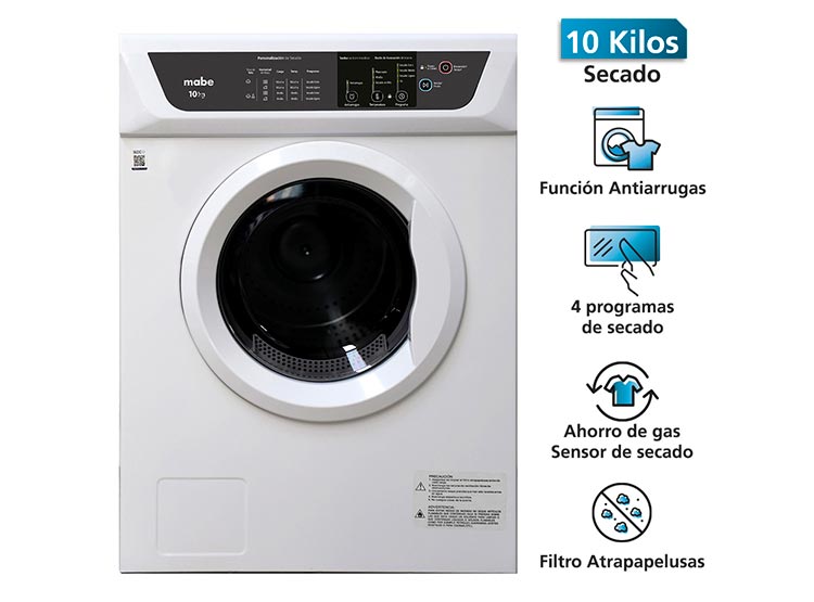 Secadora Mabe SEM101BDBY outlet