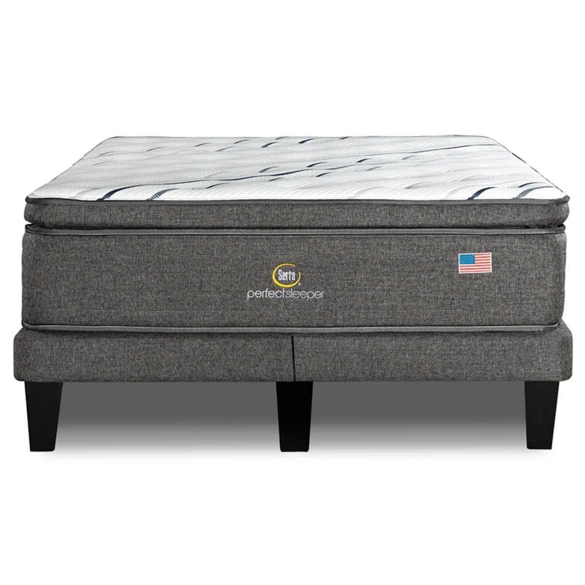 Cama Euro Serta Perfect Sleeper King outlet — foto 2