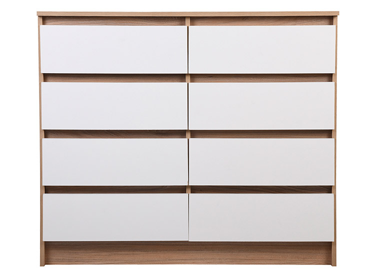 Cómoda Austria 8 Cajónes Olmo-blanco outlet