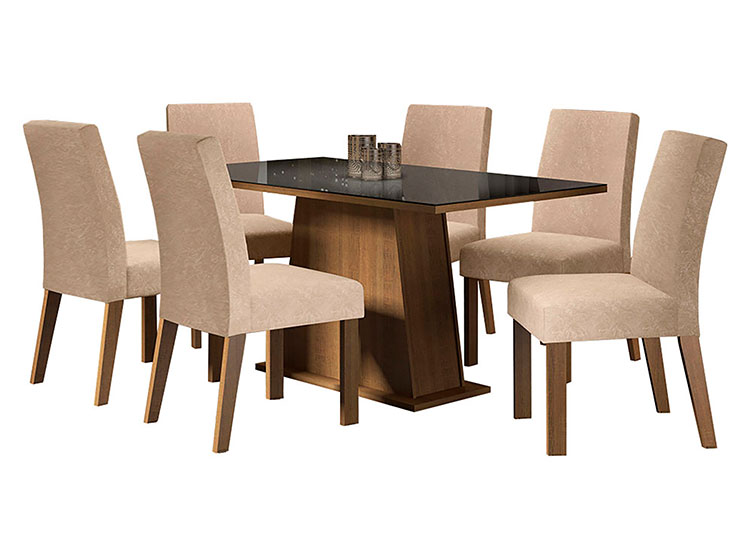 Comedor 6 Sillas Gian Conti outlet