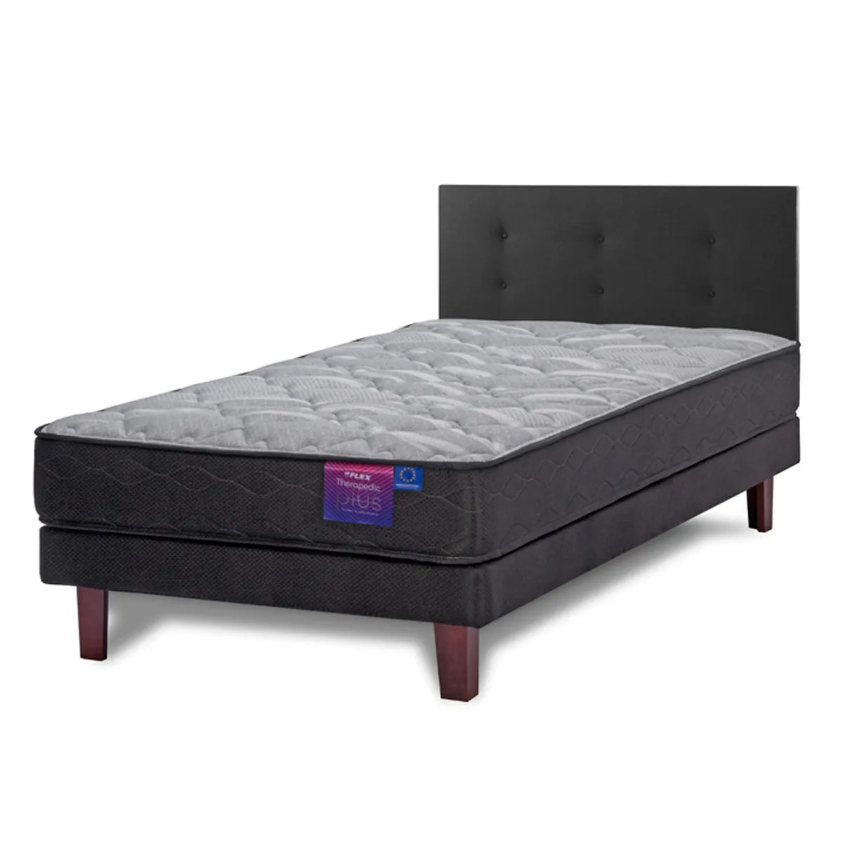 Cama Europea Ther Plu 1 5 Plazas Box Respaldo outlet