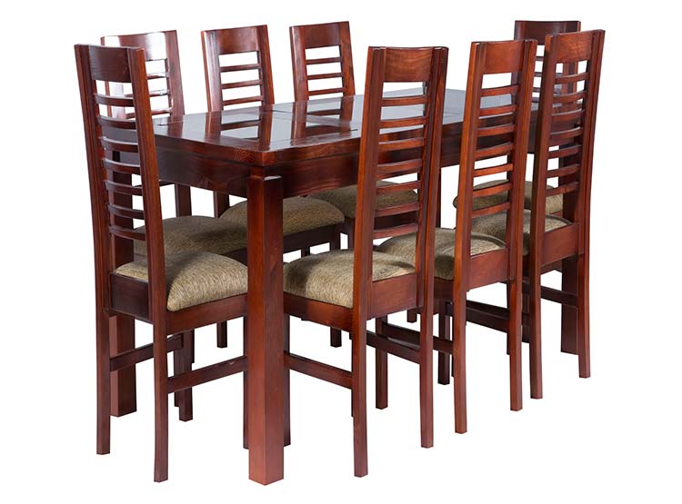 Juego Comedor Florencia 8 Sillas Caramelo T U outlet