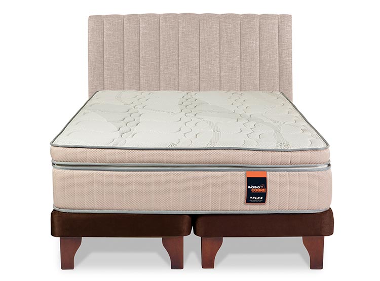 Cama Europea Maxcob 2 Plazas Res Tub Bei-r outlet
