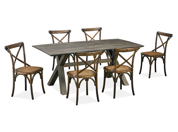 Comedor Corsica 6 Sillas Cub Mad outlet