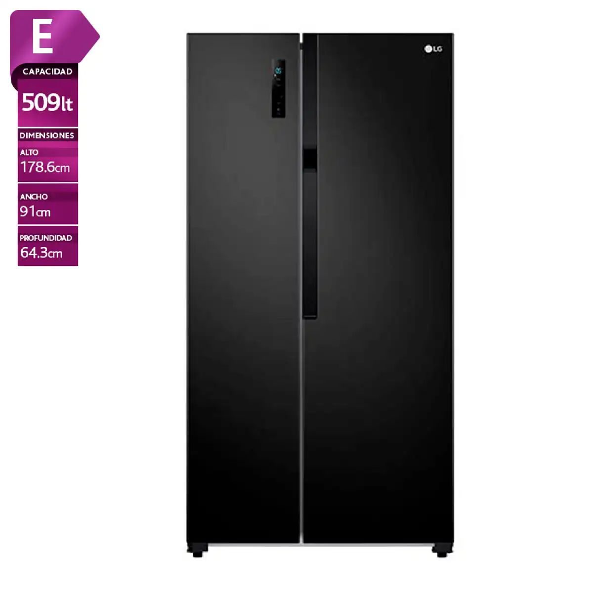 Refrigerador Side By Side Lg 509 Litros GS51MP outlet