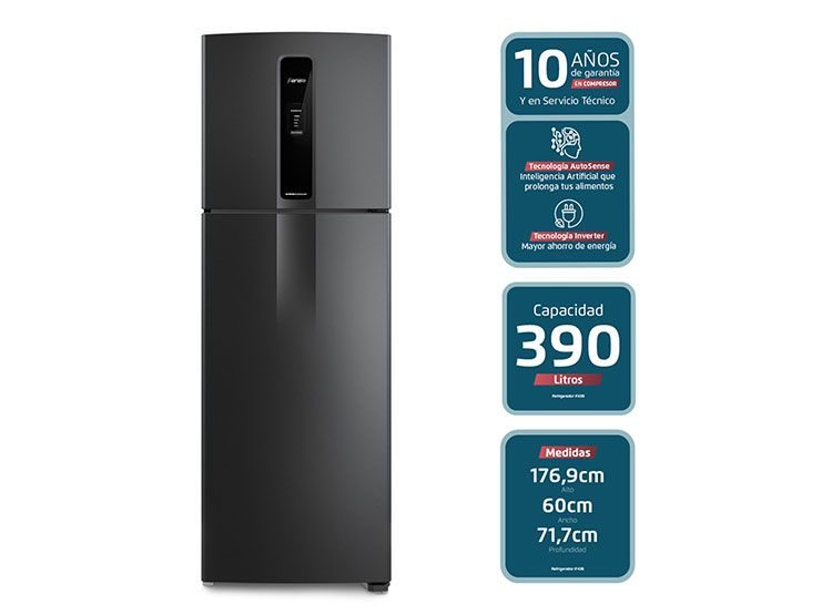 Refrigerador Top Mount Fensa 390 Litros IF43B outlet