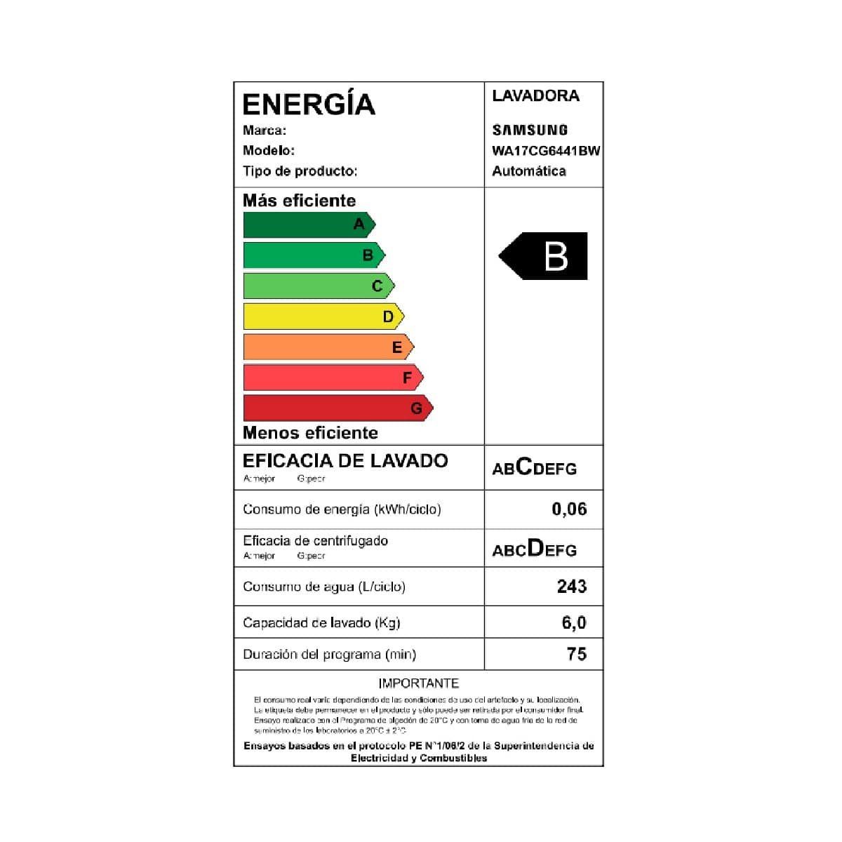 Lavadora Superior Samsung 17K WA17CG6441 outlet — foto 9
