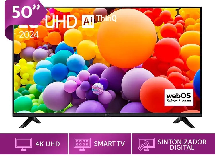 Lg 50UT7300 Psa 4K Smart TV outlet