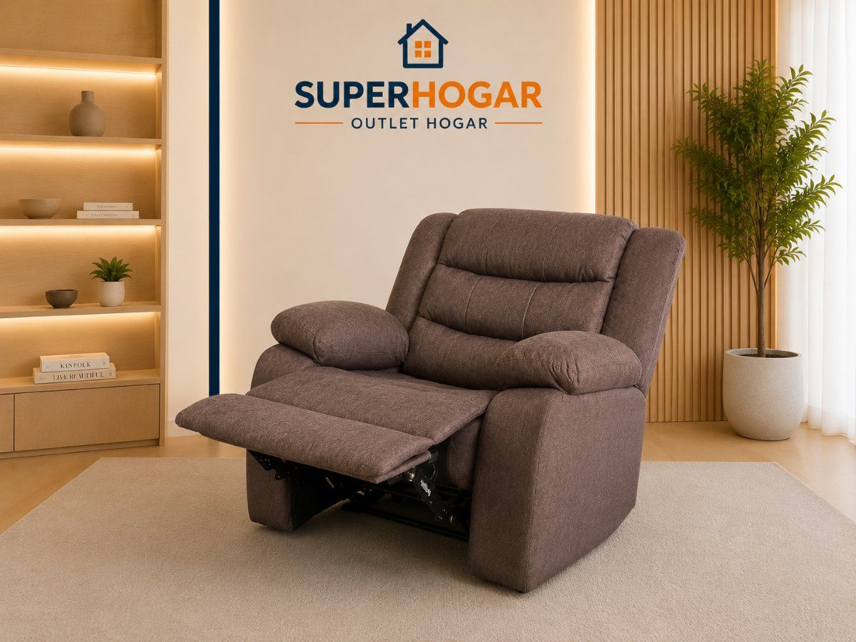 Berger Reclinable 1 Cuerpo Italia Chocolate outlet