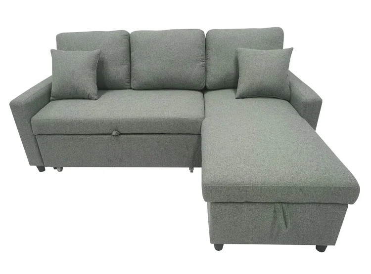 Sofá Seccional Baul Gris outlet