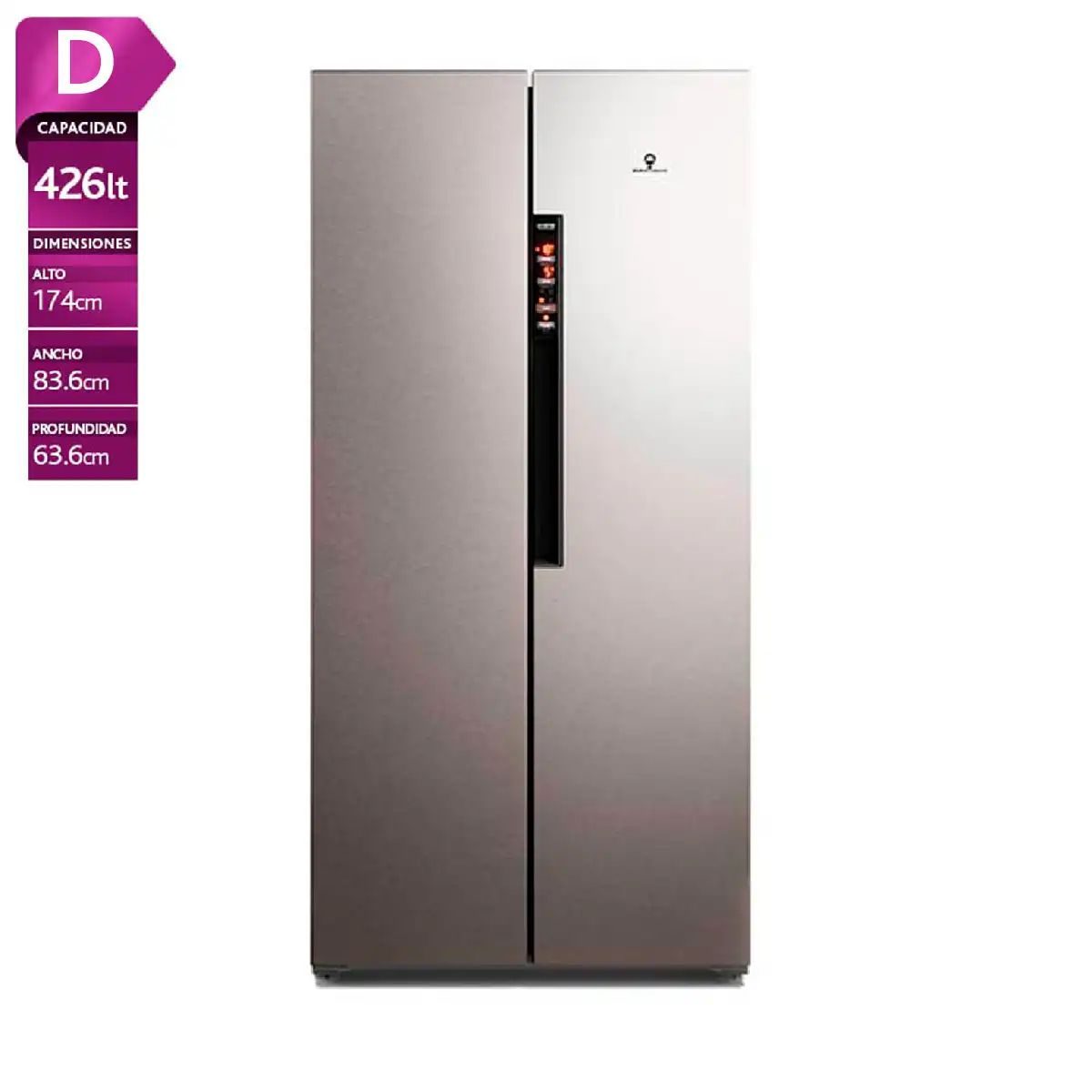 Refrigerador Side By Side Mademsa MAS430 outlet