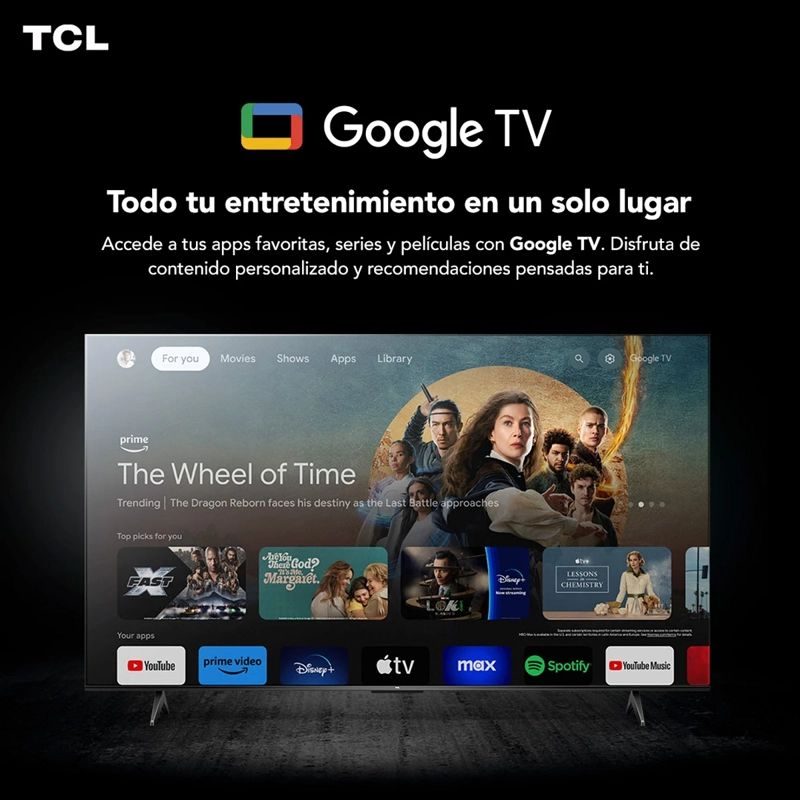 Smart TV Tcl 55 Pulgadas QLED UHD 4K T6C outlet