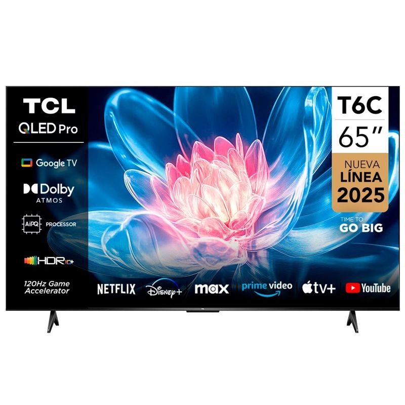 Smart TV Tcl 65 Pulgadas QLED UHD 4K T6C outlet
