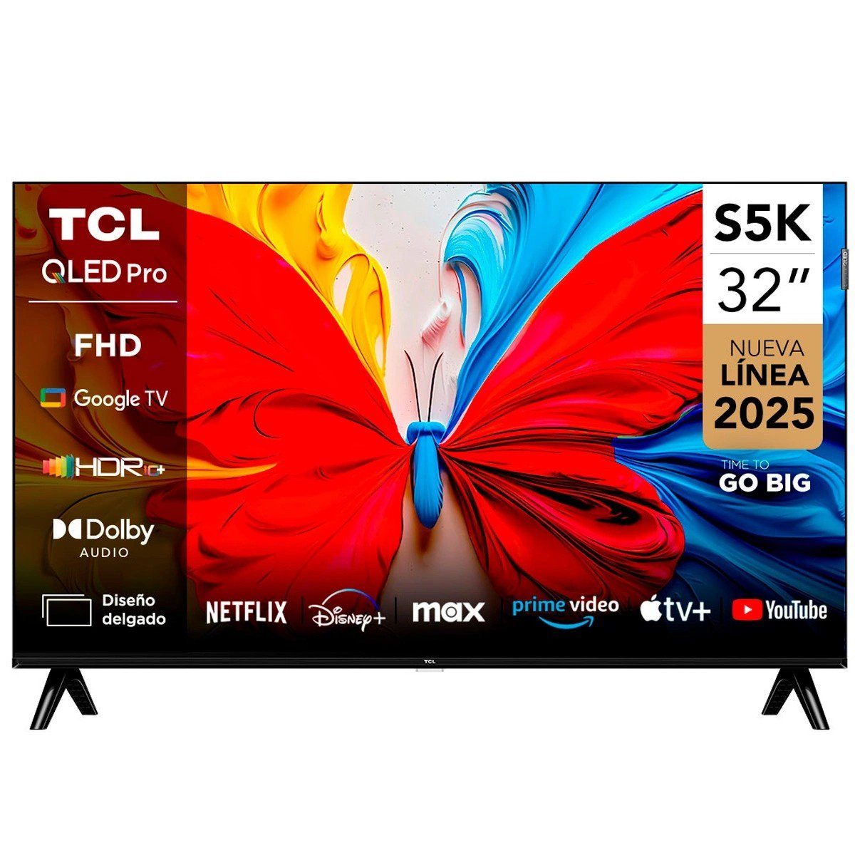 Smart TV Tcl 32 Pulgadas QLED Full HD S5K outlet — foto 2
