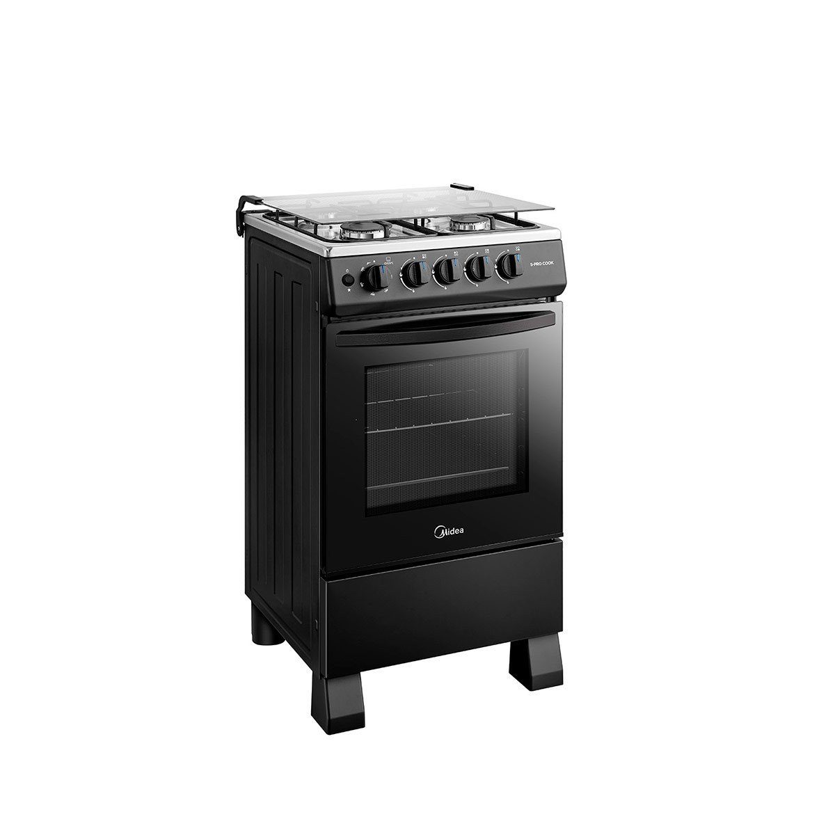 Cocina a Gas 4 Quemadores Negro 20 outlet — foto 3