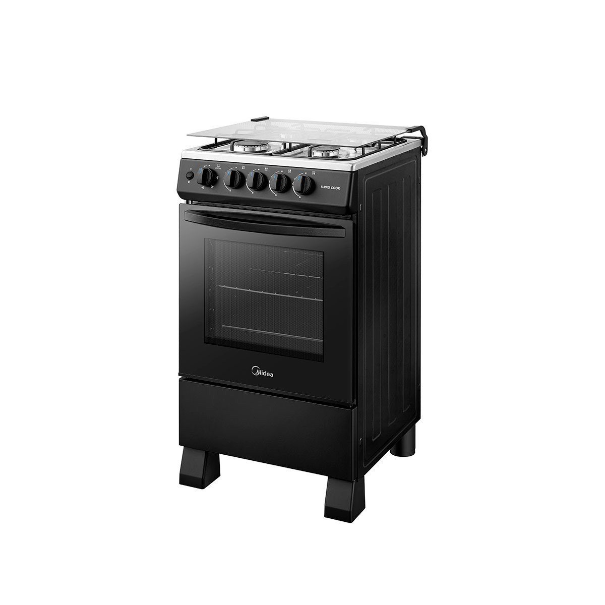 Cocina a Gas 4 Quemadores Negro 20 outlet — foto 4