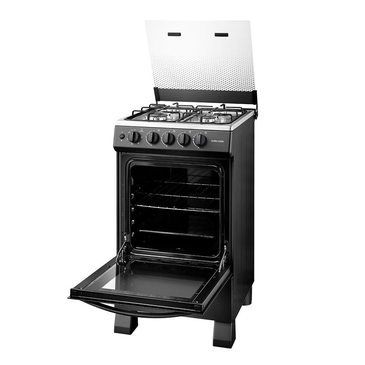 Cocina a Gas 4 Quemadores Negro 20 outlet — foto 5