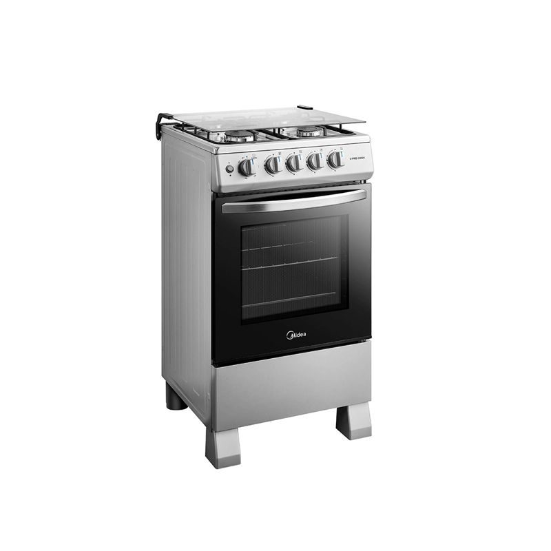 Cocina a Gas 4 Quemadores Silver 20 outlet