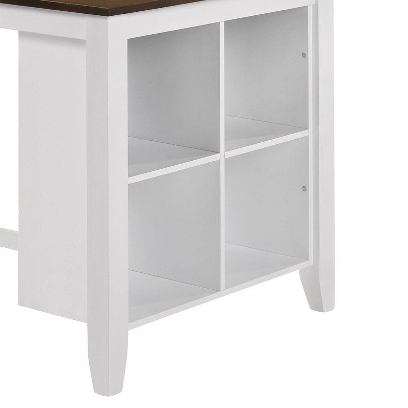 Juego Comedor Stool Cruz 4 Sillas Café outlet — foto 4