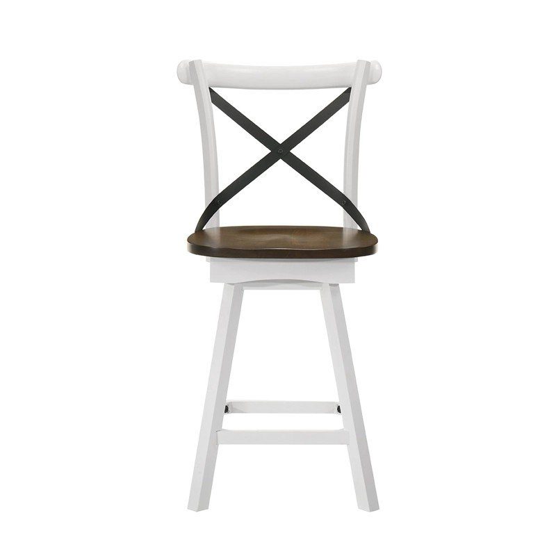 Juego Comedor Stool Cruz 4 Sillas Café outlet — foto 6