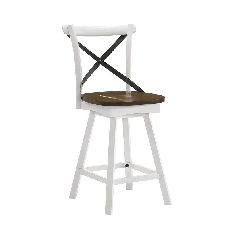 Juego Comedor Stool Cruz 4 Sillas Café outlet — foto 7