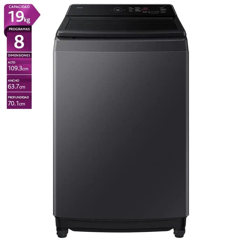 Lavadora Carga Superior Samsung 19 Kg Gra outlet