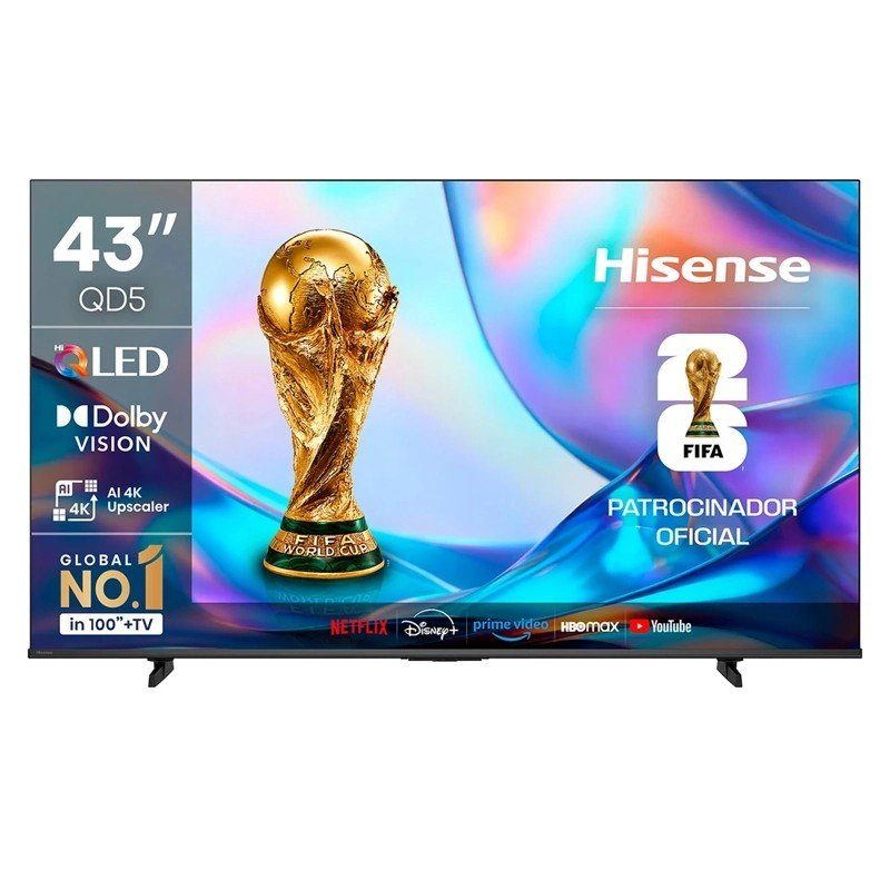 QLED 43 Pulgadas QD5SV 4K Smart TV outlet — foto 2