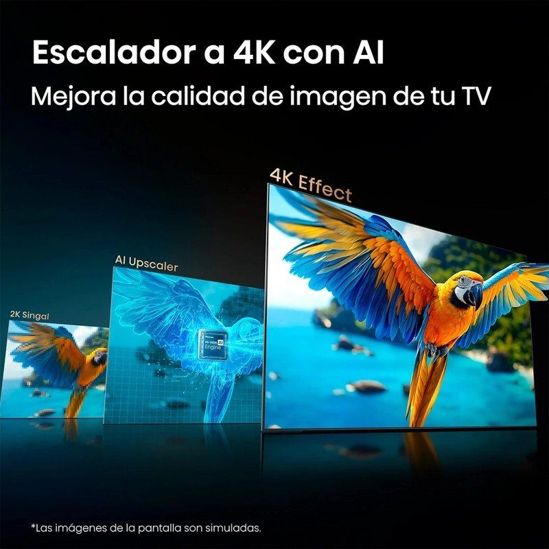 QLED 43 Pulgadas QD5SV 4K Smart TV outlet — foto 7