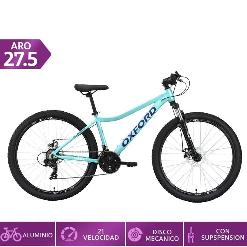 Bicicleta Ox Aro 27 5 Himalaya 21V M Verde outlet