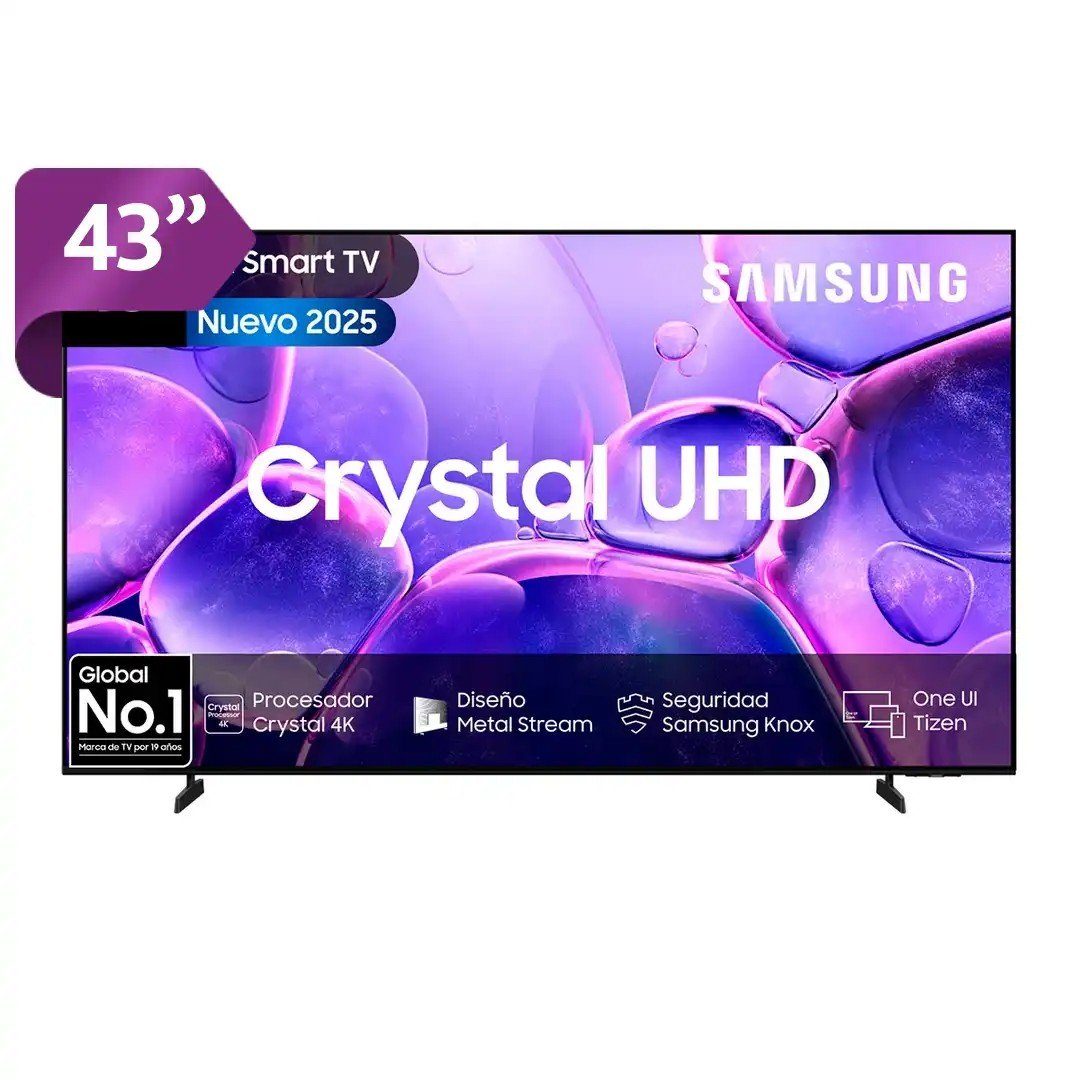 43 Pulgadas Crystal UHD U8000F 4K Smart TV outlet