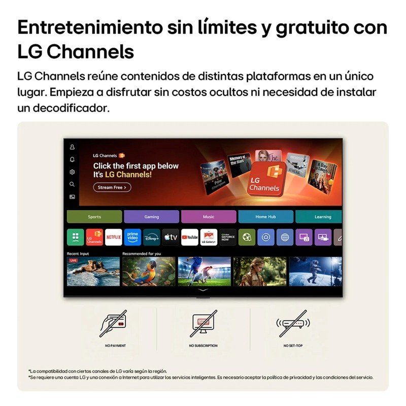 Smart TV Lg Nano 4K 43NU800BPSB outlet — foto 10