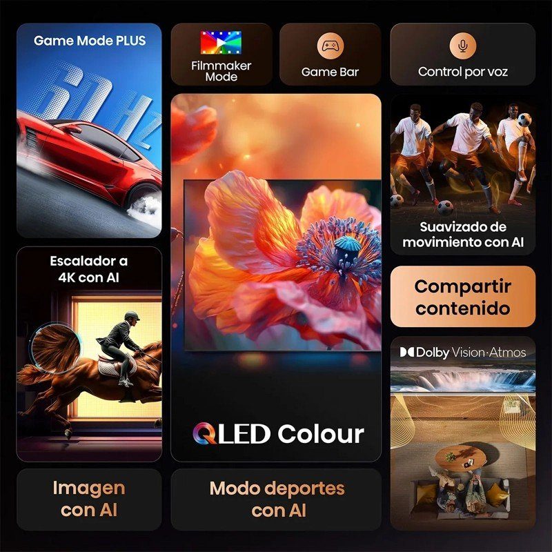 Smart TV 58 Pulgadas QLED 4K UHD 58Q6QV outlet — foto 4