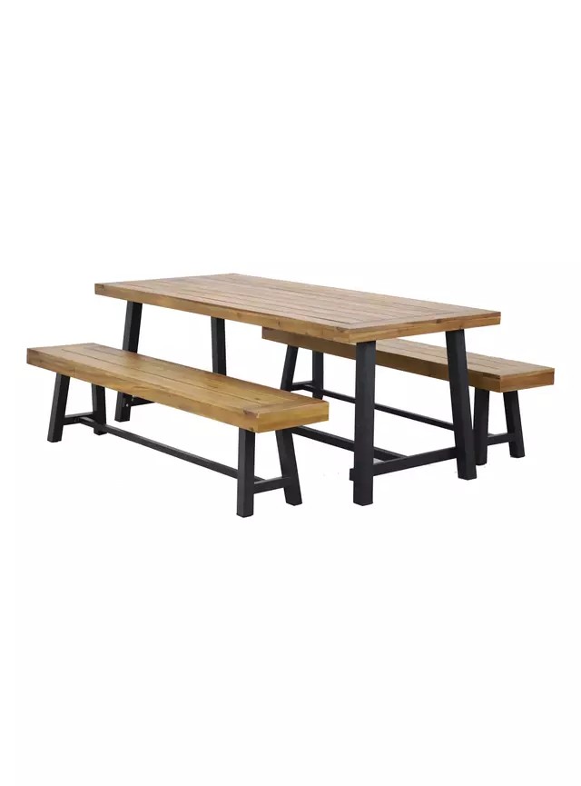 Set Comedor Bancas Mad Hierr outlet