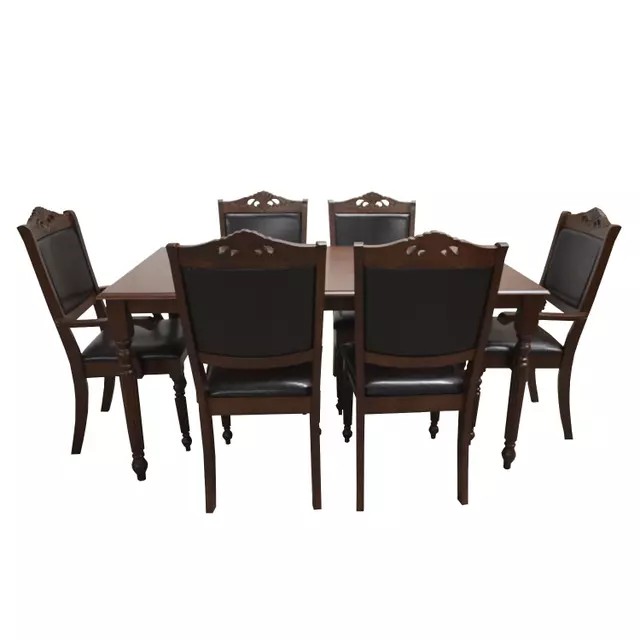 Set Comedor 6 Puestos 4 Sillas 2 Sitiales Praga outlet