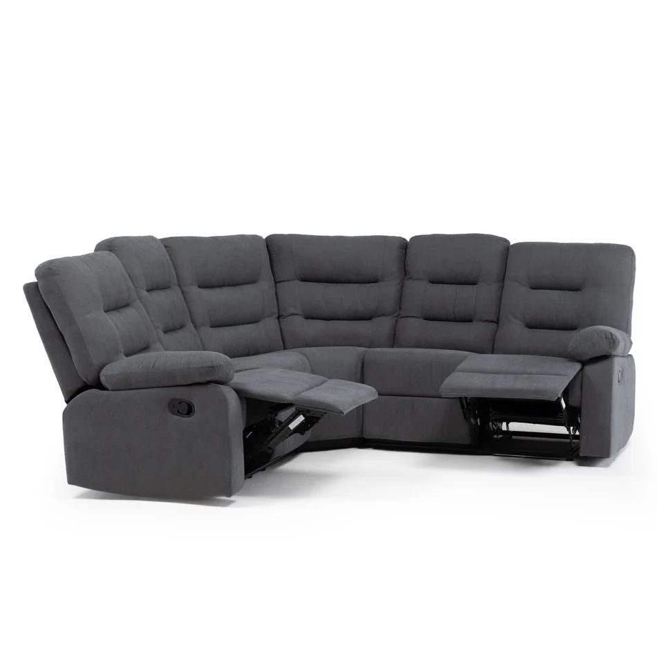 Sof? Seccional Berger Reclinable Living Siena Gris outlet