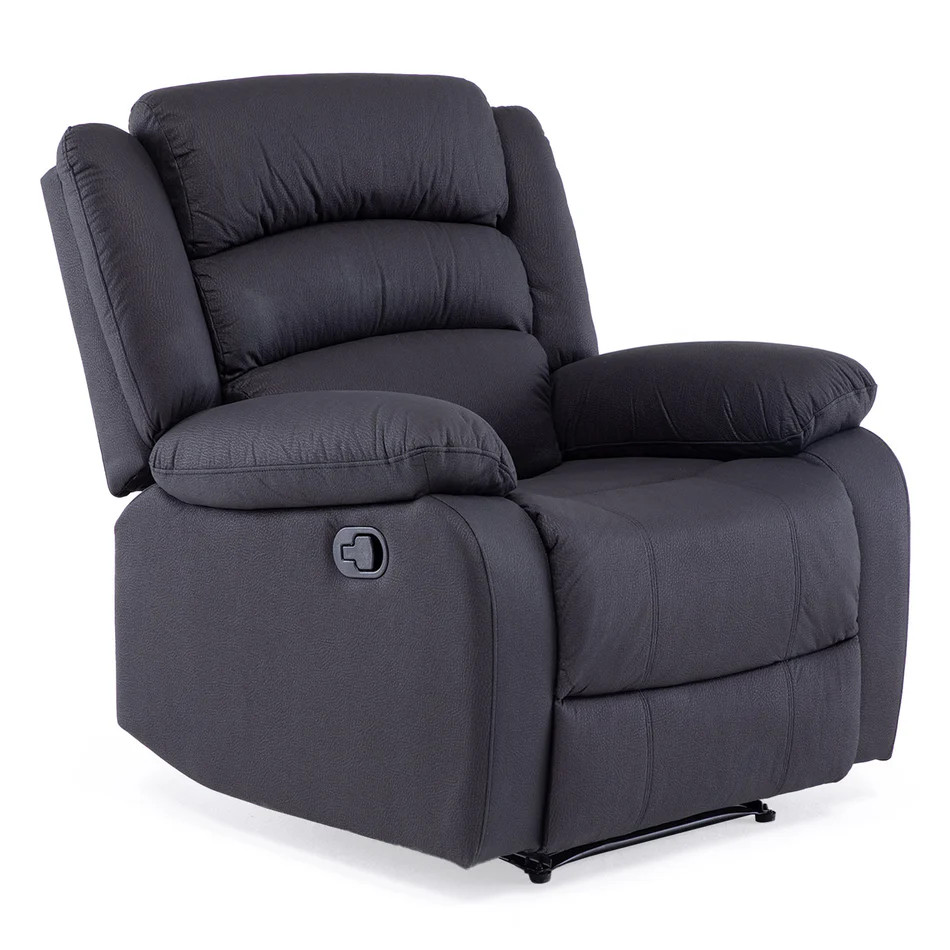Berger 1 Cuerpo Reclinable Moderno Negro Praga outlet
