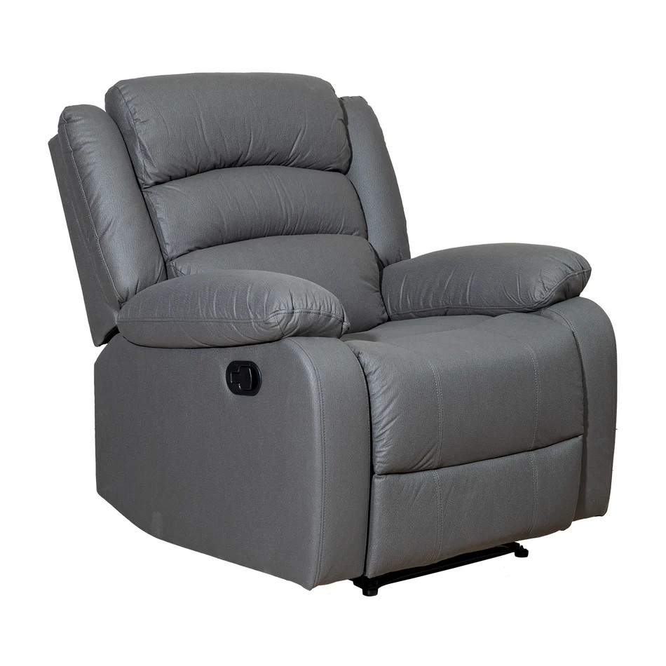 Berger 1 Cuerpo Reclinable Moderno Gris Praga outlet