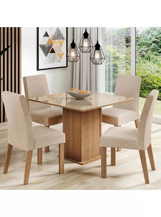 Juego Comedor Lin Café outlet