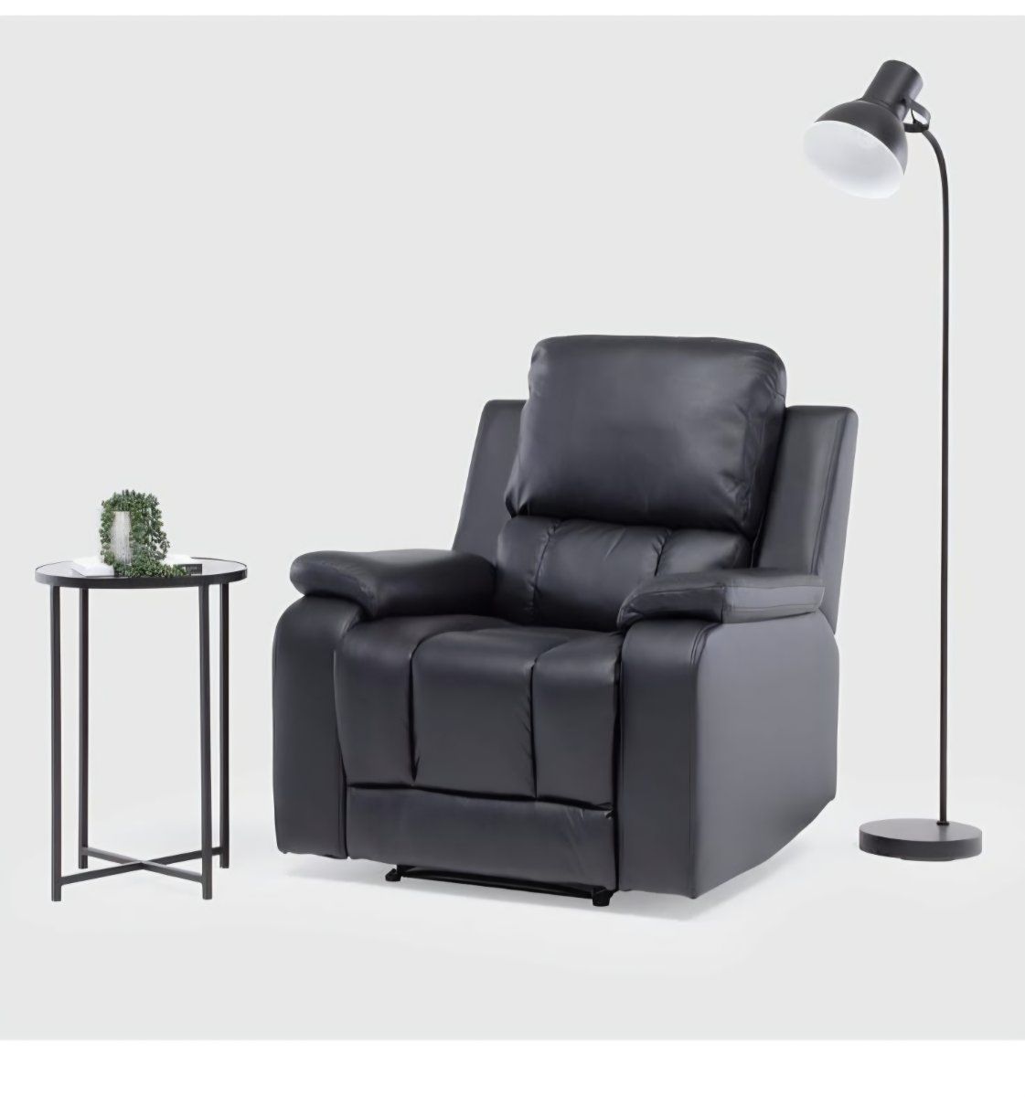 Bereger Berger Reclinable Electrico Cargador USB Masaje Negro outlet