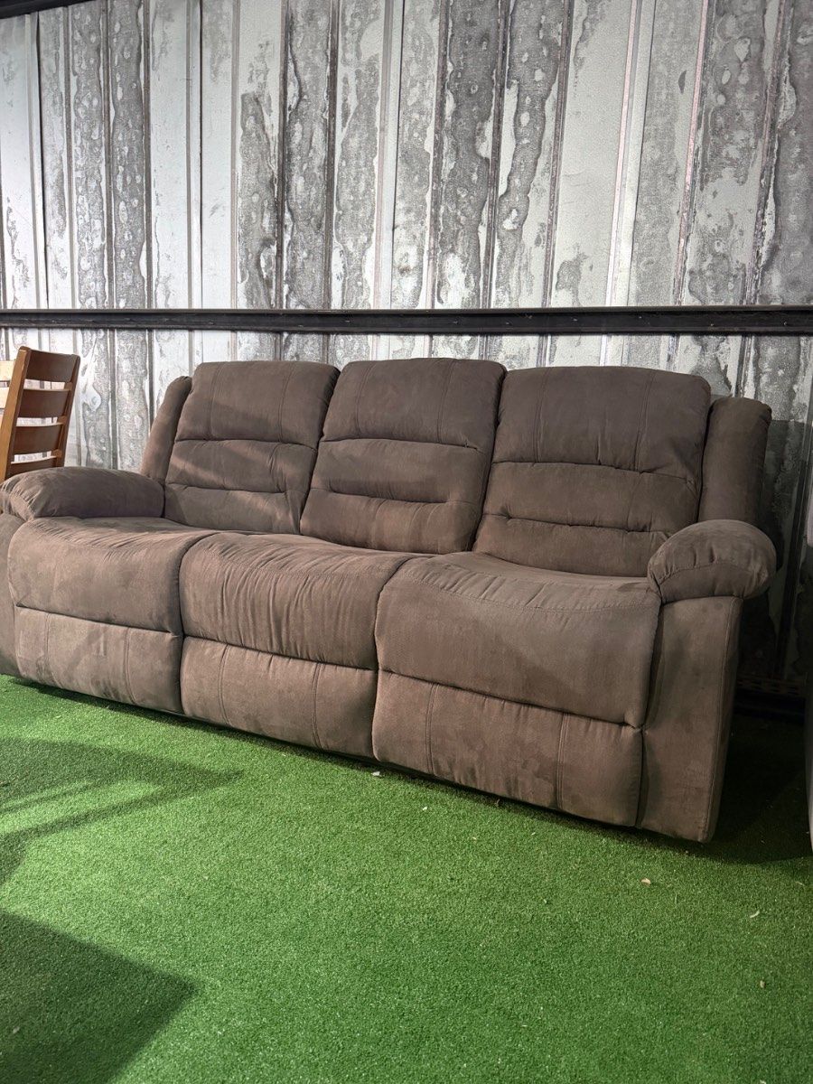 Sof? Berger Reclinable 3 Cuerpos Ddt Gris outlet